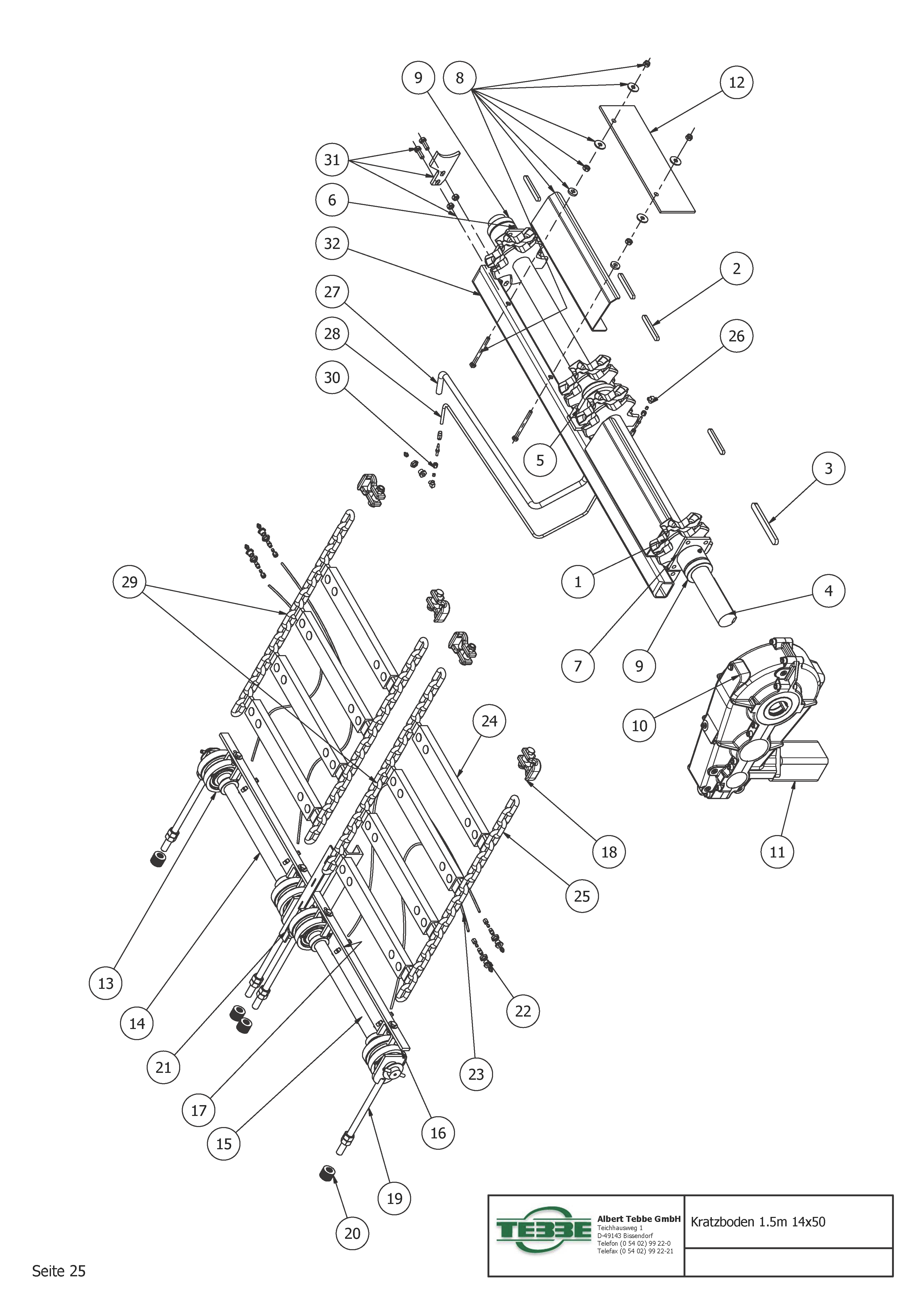 Bodemketting 1.5 14x50